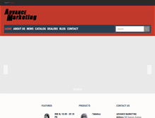 Tablet Screenshot of advancemarketingph.com